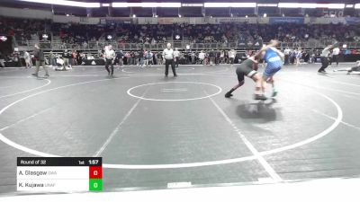 163 lbs Round Of 32 - Antoine Glasgow, The Glasgow Wrestling Academy vs Kyle Kujawa, Unaffiliated