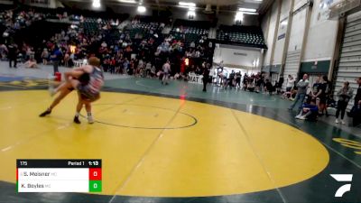 175 lbs Semifinal - Samuel Meisner, Wray Wrestling Club vs Kyler Boyles, 2TG