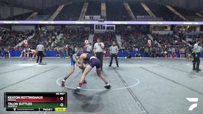 120 lbs Cons. Round 3 - Keaton Rottinghaus, Nemaha vs Talon Suttles, Winfield