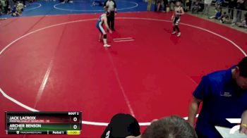 130 lbs Semis (4 Team) - Easton Anderson, Fosston-Bagley Brawlers vs Thor Stachowski, Foley