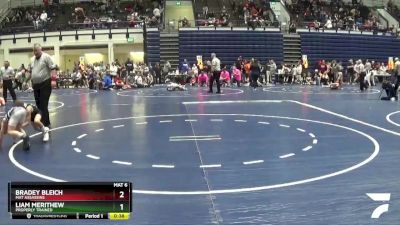 60 lbs Semifinal - Liam Merithew, Properly Trained vs Bradey Bleich, Mat Assassins