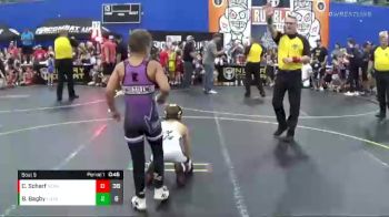70 lbs Semis & 1st Wrestleback (8 Team) - Braxton Bagby, Untouchables Black vs Cayden Scharf, No Escape Wrestling Academy