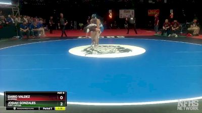 126-3A Quarterfinal - Dario Valdez, Alamosa vs Josiah Gonzales, Fort Lupton