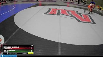 115 lbs Round 2 (4 Team) - Brayden Bartrug, Centennial vs Jace Spencer, Dallas