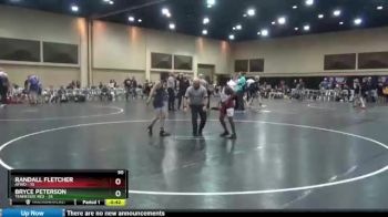 90 lbs Finals (2 Team) - Bryce Peterson, Tennessee Red vs Randall Fletcher, AYWO