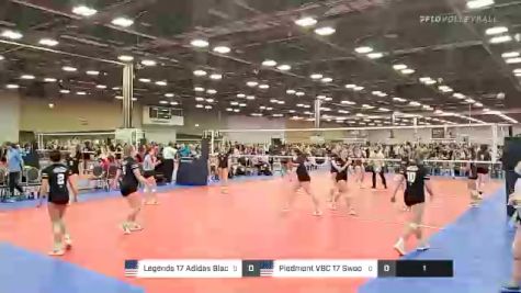 Legends 17 Adidas Black vs Piedmont VBC 17 Swoosh - 2022 JVA Summerfest presented by Nike