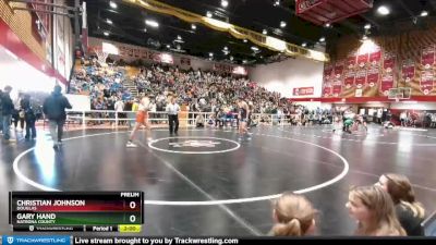152 lbs Prelim - Christian Johnson, Douglas vs Gary Hand, Natrona County
