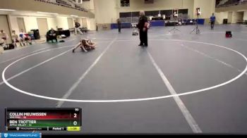 93 lbs Round 5 (6 Team) - Collin Meuwissen, Waconia vs Ben Trottier, Apple Valley