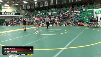 144 lbs Cons. Round 6 - Ethan DeTray, OAK HARBOR vs Landen Roeder, MONROEVILLE