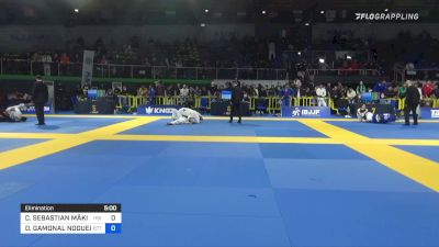 DIEGO GAMONAL NOGUEIRA vs CARL-FREDERIK SEBASTIAN MÄKINEN 2022 European Jiu-Jitsu IBJJF Championship