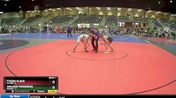 115 lbs Round 1 (4 Team) - Walker Makinson, Rainier vs Tyson Flack, La Pine