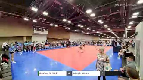 Deadfrog 16 Black vs Triangle 16 Blue - 2022 JVA Summerfest presented by Nike