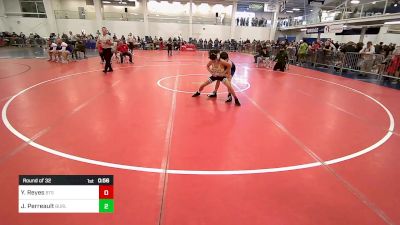 91 lbs Round Of 32 - Yovani Reyes, BTS Providence vs Jack Perreault, Burlington