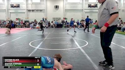 98 lbs Round 8 (10 Team) - Easton Stephen, Barnesville vs Hayden Black, 84 Athletes