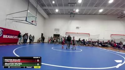 95 lbs Round 5 - Paxton Ballan, Casper Wrestling Club vs Braxton Wilmes, Casper Wrestling Club