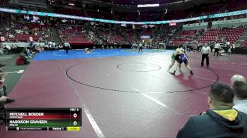 D3-285 lbs Champ. Round 1 - Harrison Graveen, Edgar vs Mitchell Boeder, Kewaunee