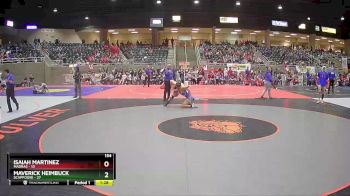 154 lbs Round 3 (4 Team) - Isaiah Martinez, Madras vs Maverick Heimbuck, Scappoose