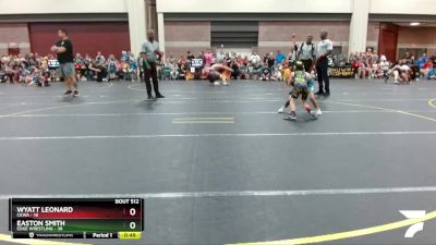 47 lbs Quarterfinal - Easton Smith, Edge Wrestling vs Wyatt Leonard, CKWA