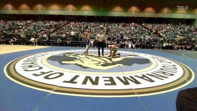 144 lbs Consi Of 64 #2 - Charles Laws Albano, Canyon View vs Sergio Olivera, Proctor R. Hug