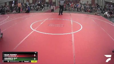 44 lbs Semis & 1st Wrestleback (8 Team) - Nelson Zwanziger, Untouchables vs Kasen Morris, Backyard Brawlers