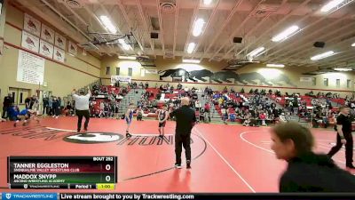 98 lbs Quarterfinal - Maddox Snypp, Ascend Wrestling Academy vs Tanner Eggleston, Snoqualmie Valley Wrestling Club