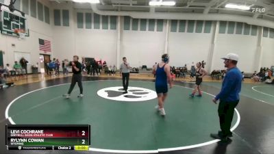 195 lbs 2nd Place Match - Fletcher McKee, High Plains Thunder Wrestling Club vs Allen Schooner, Riverton USA Wrestling