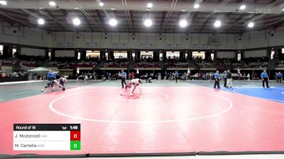 126 lbs Round Of 16 - Jay Mcdonnell, The Haverford School vs Marco Cartella, Western Reserve Academy