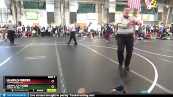 140 lbs Round 1 - Maximus Fortier, Terps Xtreme vs Devin Johnson, Askren WA Red