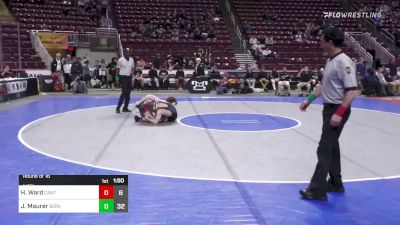 145 lbs Round Of 16 - Hayden Ward, Canton Jr Sr vs John Maurer, Berks Catholic