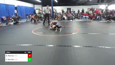 90 lbs Rr Rnd 2 - Nolan Murray, The Forge vs Zander Barnett, Pride WC