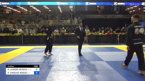 ALEX JUNIOR VAZQUEZ vs PEDRO VINICIUS ROQUE 2024 Pan Jiu Jitsu IBJJF Championship