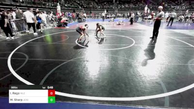 98 lbs Consi Of 8 #2 - Ivan Rego, Yale Street vs Marie Sharp, Jersey 74