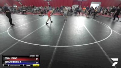 160 lbs Cons. Round 6 - Colin Young, IL vs Edmund Enright, IL