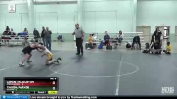 68 lbs Round 7 (8 Team) - Takoda Parker, Nauman vs Jamen Haliburton, American MMA