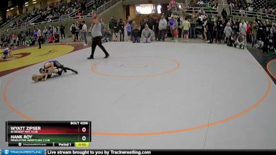 77 lbs Cons. Semi - Hank Roy, Pendleton Wrestling Club vs Wyatt Zipser, Hi Desert Mat Club