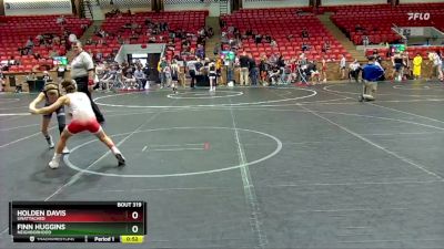 72 lbs Semifinal - Finn Huggins, Neighborhood vs Holden Davis, Unattached