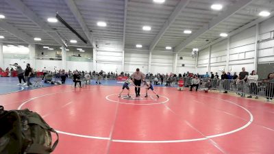 61 lbs Consi Of 16 #2 - Jackson Bennett, Central Mass Wrestling vs Josie Thomann, Bennington Tri-State