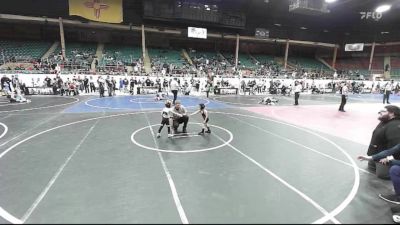 37 lbs Semifinal - Noah Archibeque, War Dogs vs Kiah Alcon, Stout Wr Ac