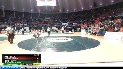 2A 138 lbs Quarterfinal - Jake Hamiti, Joliet (Catholic Academy) vs Pat Mullen, Aurora (A. Christian)