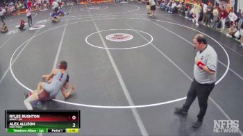 1A/2A 106 Semifinal - Alex Allison, High Point vs Rylee Rushton, Ninety Six