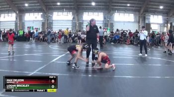 68 lbs Round 2 (6 Team) - Logan Brickley, Olympia vs Max DeLeon, Rampage