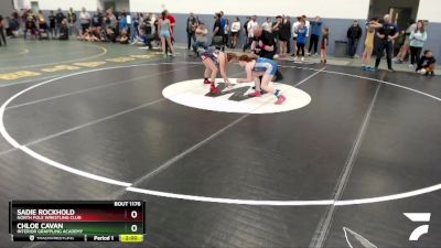 144 lbs Rr1 - Sadie Rockhold, North Pole Wrestling Club vs Chloe Cavan, Interior Grappling Academy