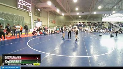 138 lbs Champ. Round 2 - Daxton Bonner, Wasatch Wrestling Club vs Braxton Nielson, Stallions Wrestling Club