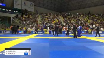 ANA CAROLINA VIEIRA SROUR vs HANNETTE QUADROS STAACK 2019 World Jiu-Jitsu IBJJF Championship