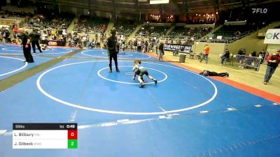 55 lbs Rr Rnd 1 - Liam Billbury, Pin-King All Stars vs Jaxson Dilbeck, Woodland Wrestling Club