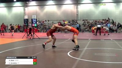 184 lbs Round of 16 - Kanon Dean, Harvard vs Zack Zavatsky, Virginia Tech