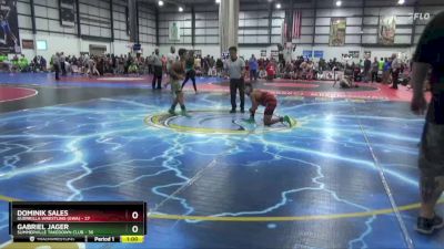 100 lbs Cons. Round 1 - Gabriel Jager, Summerville Takedown Club vs Dominik Sales, Guerrilla Wrestling (GWA)