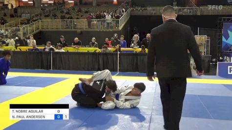 TIAGO NOBRE AGUILAR vs NOAH PAUL ANDERSEN 2024 Pan Jiu Jitsu IBJJF Championship