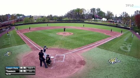 Replay: Coppin St vs Towson | Apr 17 @ 3 PM