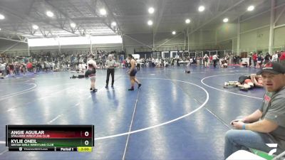 245 lbs Round 1 - Angie Aguilar, Stallions Wrestling Club vs Kylie ONeil, Uintah Girls Wrestling Club